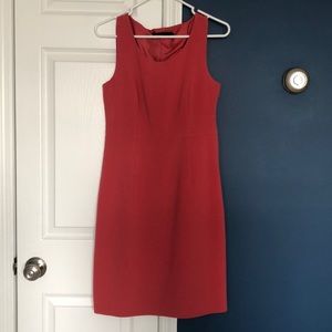 peach- pink dress- size 4. The limited